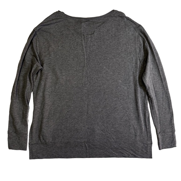 Rachel Hollis Bless Your Heart Grey Long Sleeve Shirt Size XXS Oversized NWOT - Picture 4 of 13